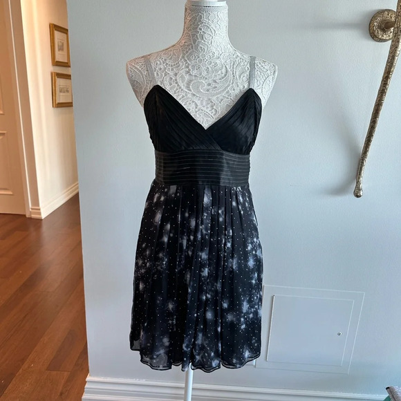 Catherine Malandrino Silk Semi-Formal Mini Dress Sz. 8 - Picture 1 of 5